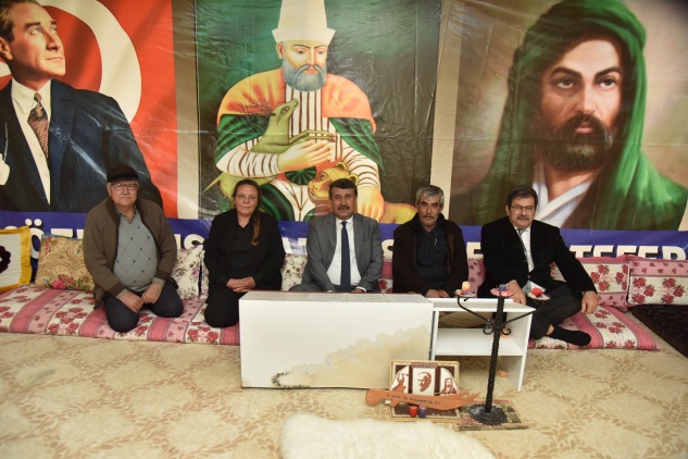 Kılınç’tan Cemevi’ne ziyaret