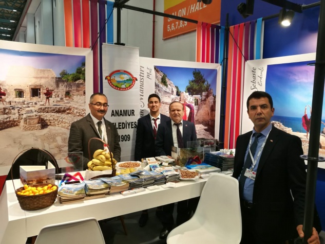 Anamur Belediyesi EMITT Fuarı’na katıldı