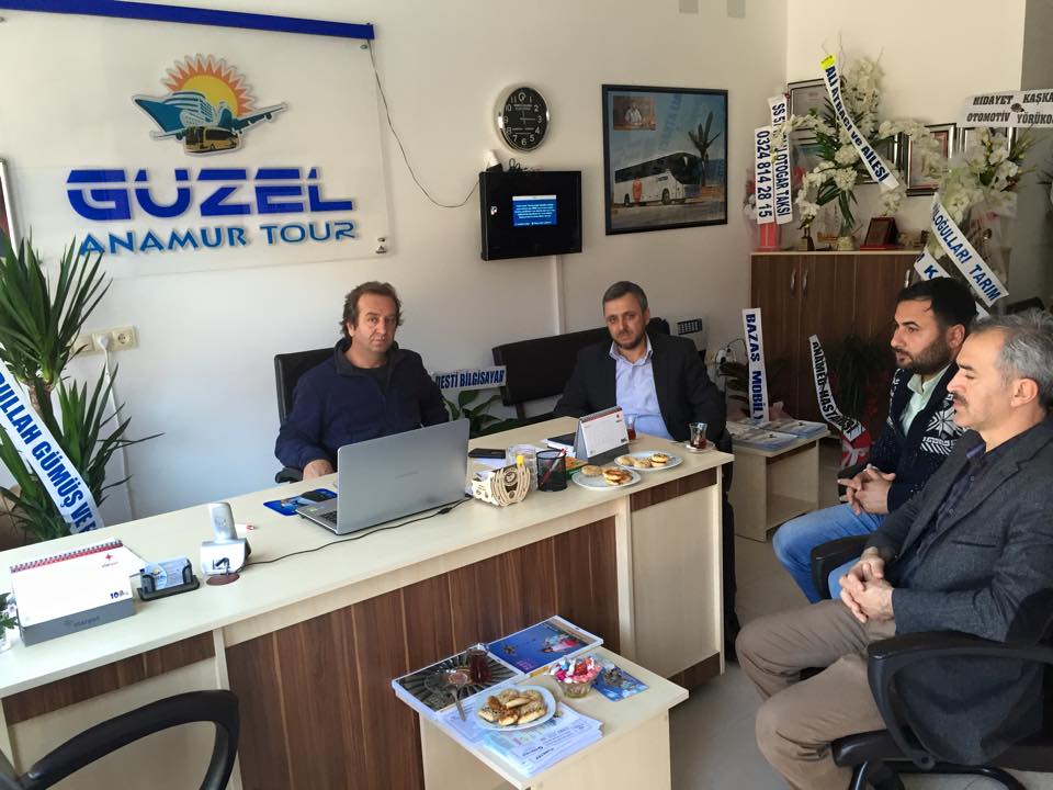 AK PARTİ ZİYARETLERE DEVAM EDİYOR