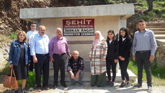 Şehit ailesine anlamlı ziyaret