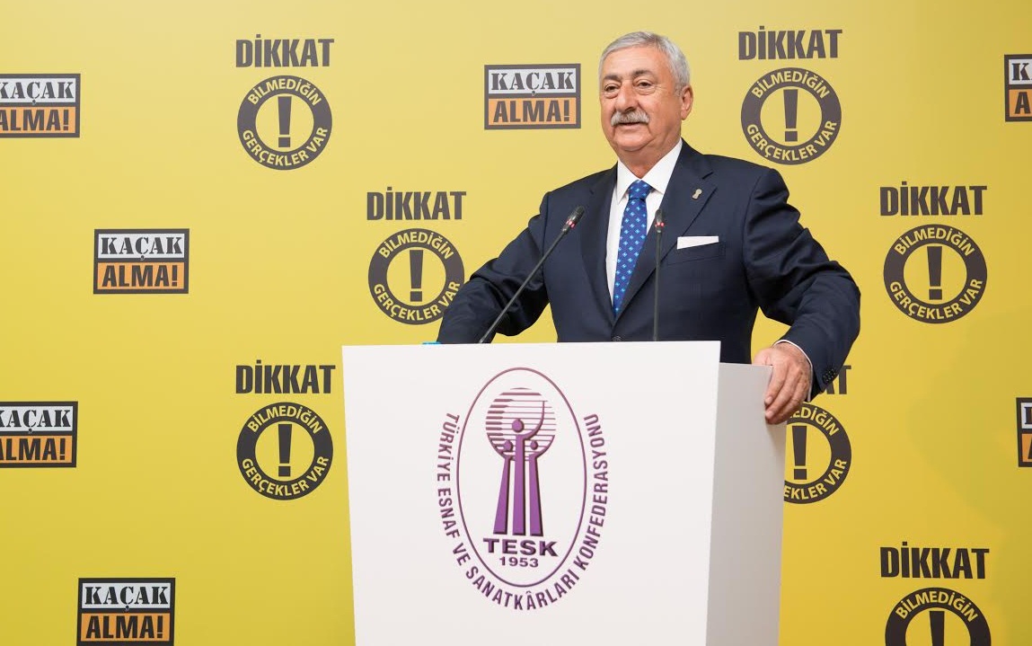TESK  BAŞKANI AÇIKLADI “KAÇAKLA MÜCADELEDE TAM YOL İLERİ”