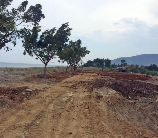 Kumsaldaki çalışmaya suç duyurusu