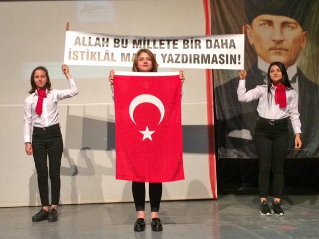 Anamur’da İstiklal Marşı’nın yıldönümü programı