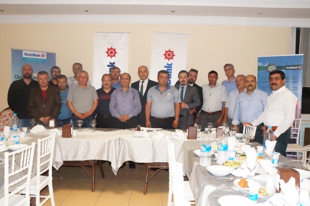 Denizbank tarım sektörüyle buluştu