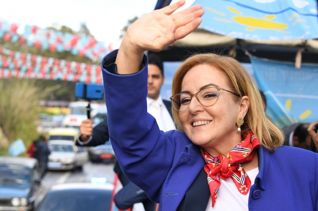 DP Adayı Yılmaz zoru başarıyor