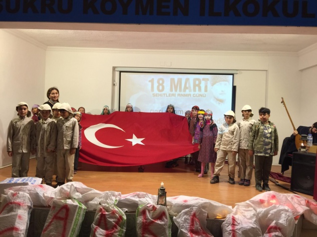 Şükrü Köymen’de 18 Mart programı