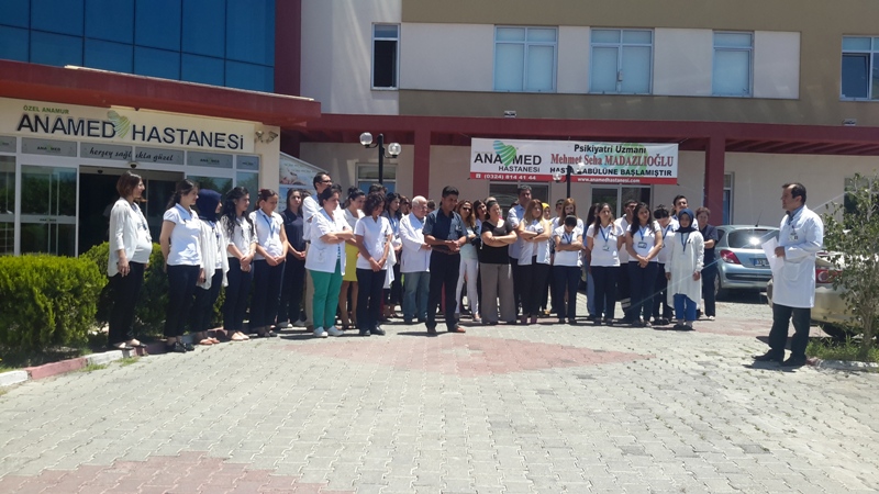 ANAMED HASTANESİ PERSONELLERİ OLARAK SAĞLIKTA ŞİDDETİ KINIYORUZ