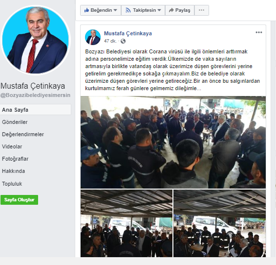 Bozyazı Belediyesinde Coronavirüs’le Mücadele Eğitimi