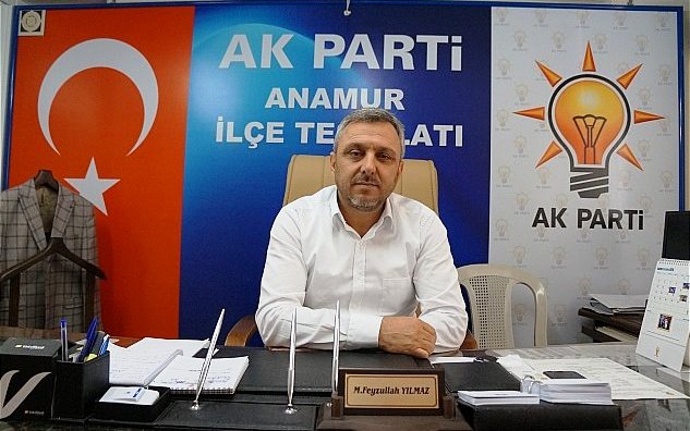 AK Parti Anamur İlçe Başkanı M. Feyzullah Yılmaz’ın Ramazan Bayramı mesajı
