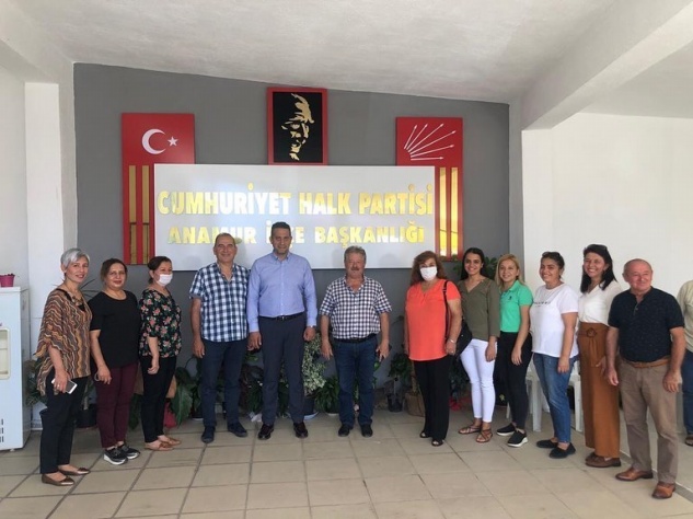 Başarır, Anamur’u ziyaret etti