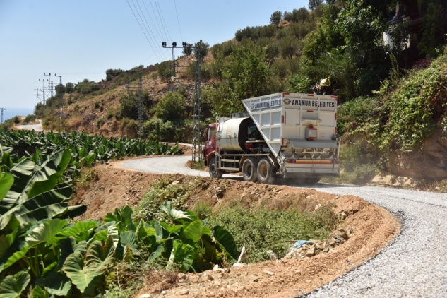 Belediyeden Anıtlı’da asfalt çalışması