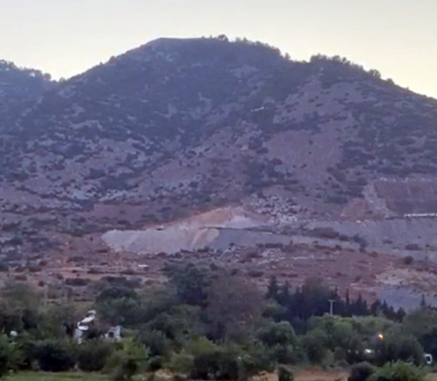 Tatilcilerin iş makinesi tepkisi