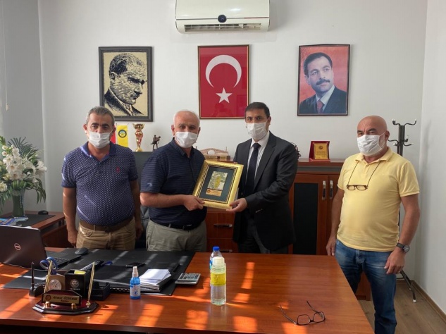 Özdemir’den Kaymakam Başaran’a teşekkür