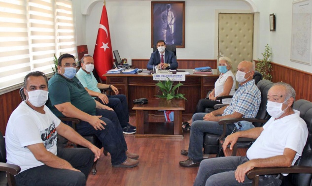 Gazetecilerden Kaymakam Başaran’a ziyaret