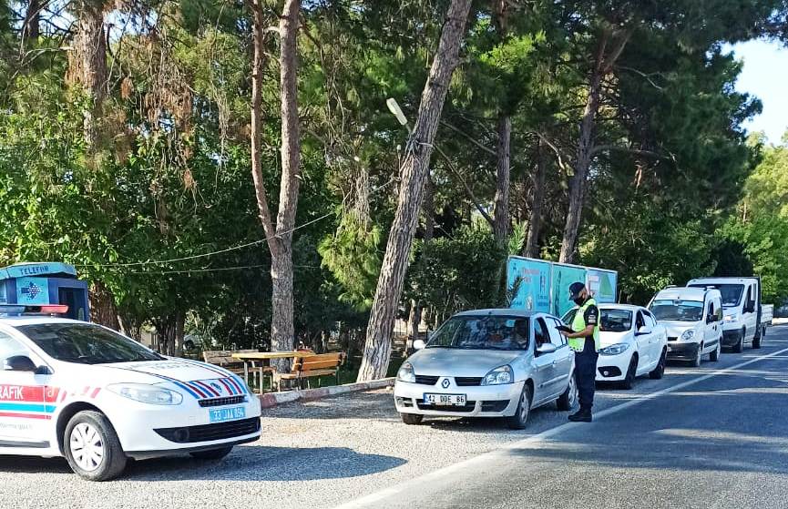 Bozyazı’da(Covıt -19   Jandarma denetimi