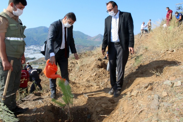 Anamur’da ağaç dikme etkinliği