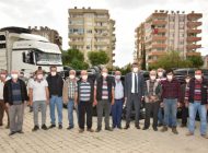 Çiftçilere 50 bin metre sulama borusu verildi