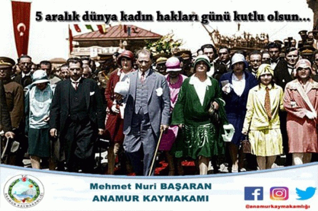 KAYMAKAM BAŞARAN’DAN DÜNYA KADIN HAKLARI GÜNÜ MESAJI