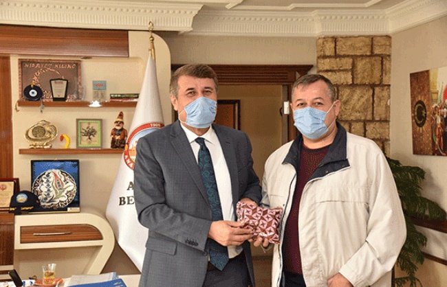 Başkan Kılınç, Özel günde özel konukları ağırladı