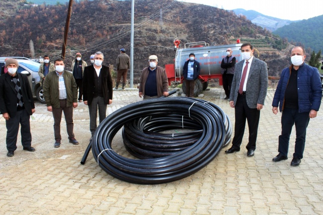 Uçarı ve Anıtlı bölgesinde yaralar sarılıyor