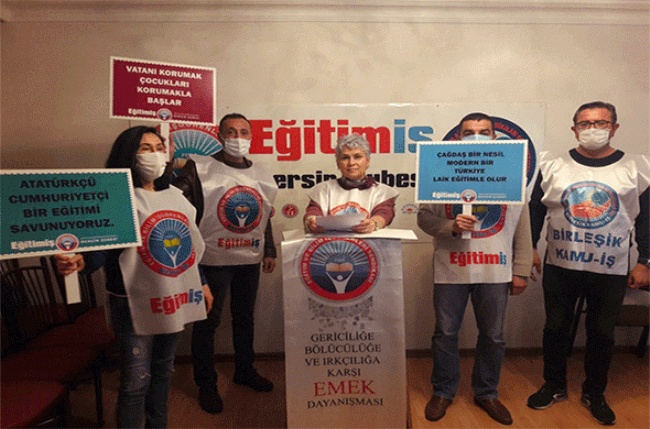 Eğitim-İş: Dayatmaya geçit vermeyeceğiz
