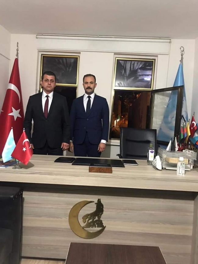 Anamur Ülkü Ocakları Bayrağını Mehmet Emin Erdinç teslim aldı