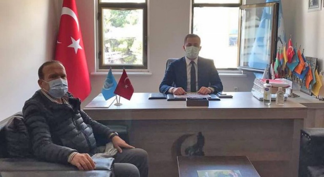 Kılınç’tan  Erdinç’e hayırlı olsun ziyareti
