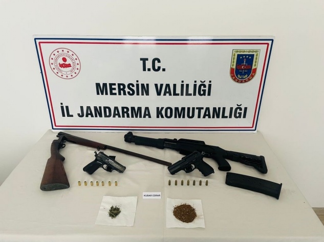 Anamur’da uyuşturucu operasyonu