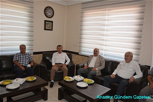 TALAT DİNÇER ‘DEN BAŞKAN ÇETİNKAYA’YA ZİYARET