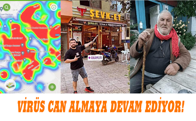 CORONAVİRÜS ANAMUR’DA YENİDEN ÇOĞALDI