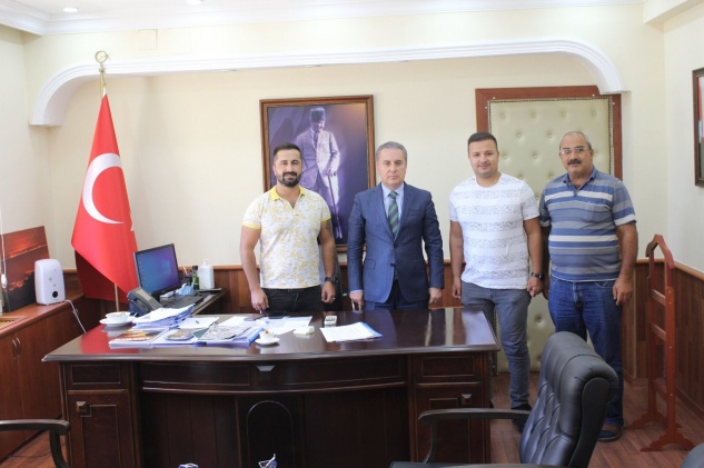 Gazilerden Kaymakam Bozdemir’e ziyaret