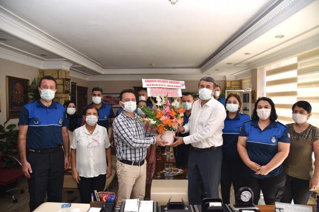 Zabıta’dan Kılınç’a ziyaret