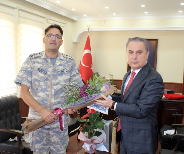 Tükel’den Kaymakam Bozdemir’ ziyaret