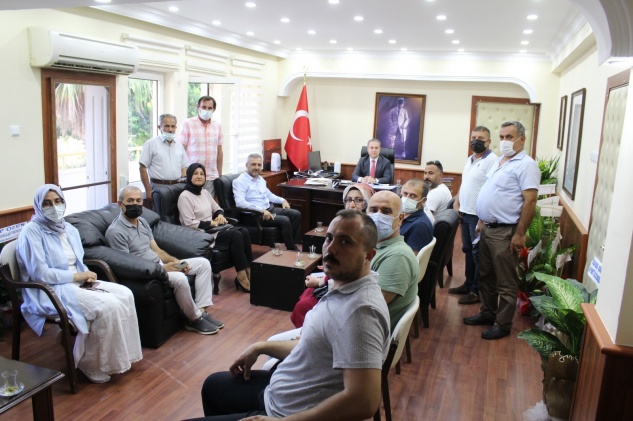 AK Parti Kaymakam Bozdemir’e ziyaret