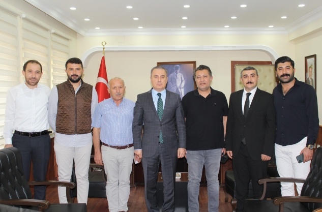 Anamur Belediyespor’dan Bozdemir’e ziyaret