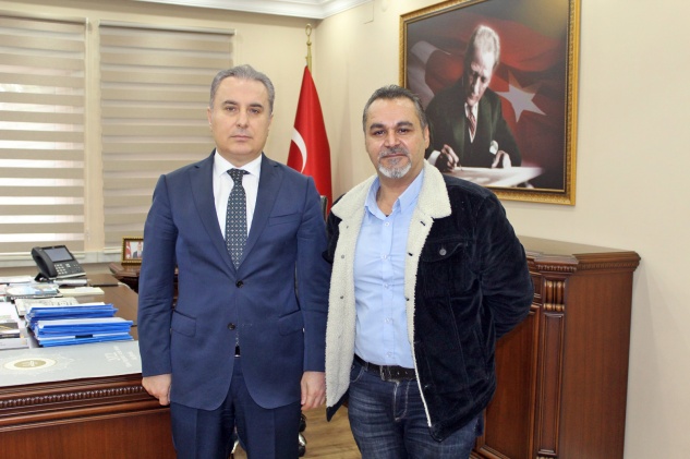 Muharrem Garip’ten Kaymakam Bozdemir’e ziyaret