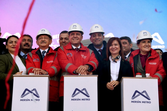 Mersin’e metro geliyor