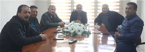 CHP’LİLERDEN ÖZKAN POÇULUYA HAYIRLI OLSUN ZİYARETİ