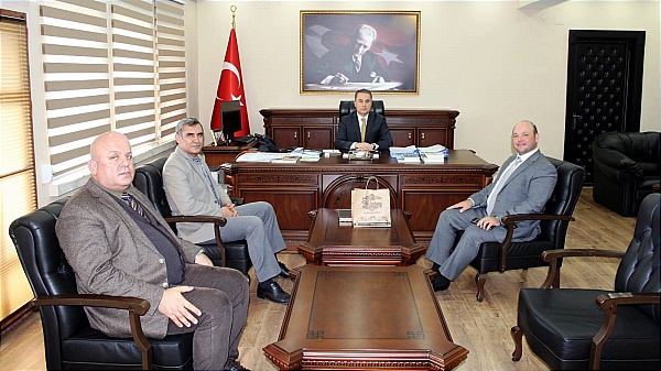 ZMO Oda Başkanı Melih Eriş ziyarete ve ziyaretçilerine ağırlık verdi