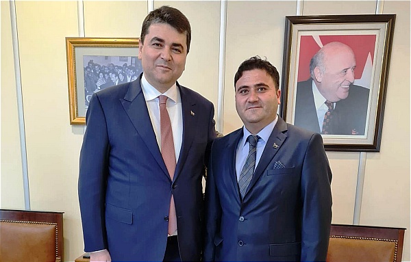 DP’ye kurultay öncesi İl ve İlçe teşkilat Başkanlarından destek ziyareti