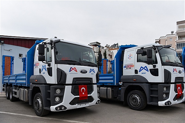 MESKİ, ARAÇ PARKINI GÜÇLENDİRMEYE DEVAM EDİYOR