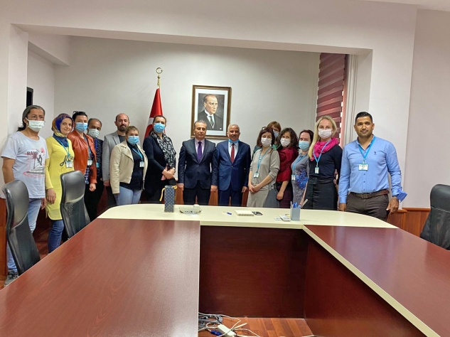 Avrupalı öğretmenler Anamur’a geldi