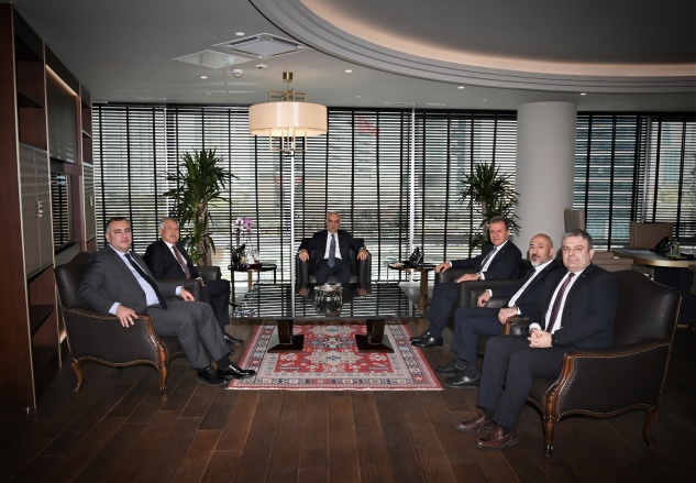Seçer’den  Bakan Kirişci’ye ziyaret