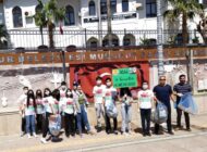 Öğrencilerden çevre temizliği