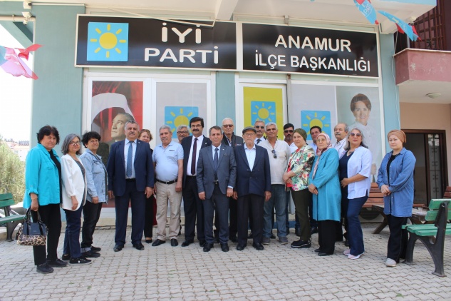 İYİ PARTİ ANAMUR İLÇE TEŞKİLATI GENEL BAŞKANI İÇİN YOLA ÇIKTI