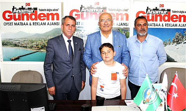 Burhanettin Kocamaz’dan gazetemize ziyaret