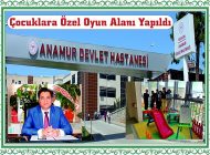 Anamur Devlet Hastanesi gelişiyor güzelleşiyor