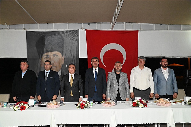 BAŞKAN KILINÇ MUHTARLARLA BİR ARAYA GELDİ
