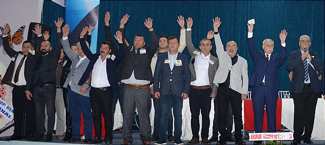 Özdemir açık ara fark attı güven tazeleyerek tekrar Başkan seçildi