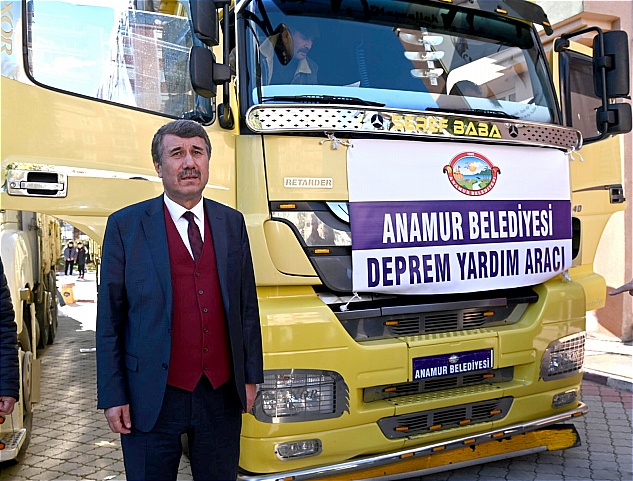 Başkan Kılınç: “Depremin Ardından Sahaya İnen İlk Belediye Anamur Belediyesi’dir”